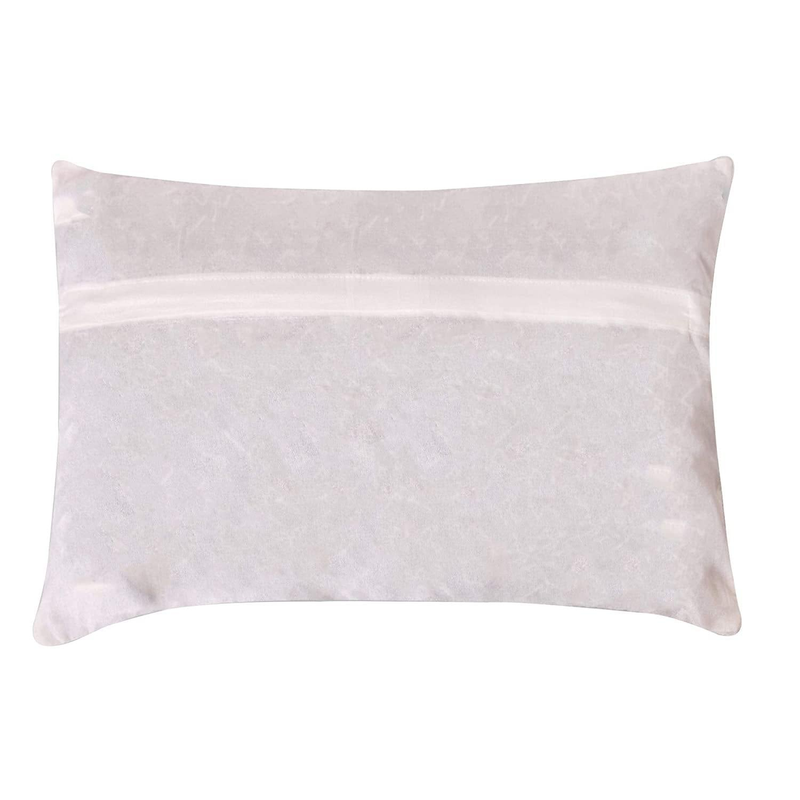 Happy Hello Designer Velvet Cushion Cover